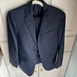 Banana Republic navy blue suit and pant set tailored to 36S and 29x30